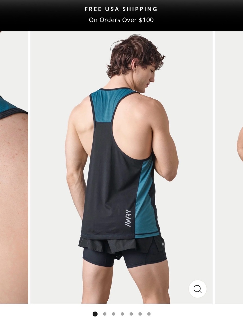 Awry Razor Tank Top Medium - Picture 4 of 4